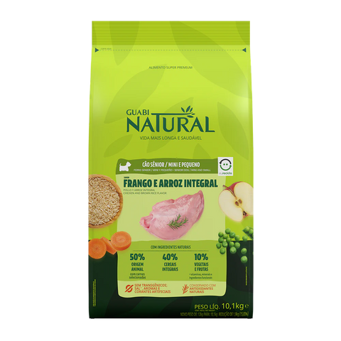 Guabi Natural Perro Senior Raza Mini y Pequeña 2.5 Kg