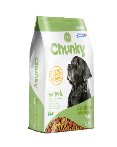 Chunky Perro Adulto Mayor Pollo