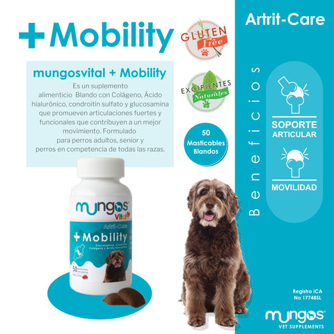 Mungos Vital Mobility para perros x 50 und