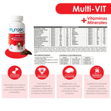 Mungos Vital Multivitaminico 50 Und