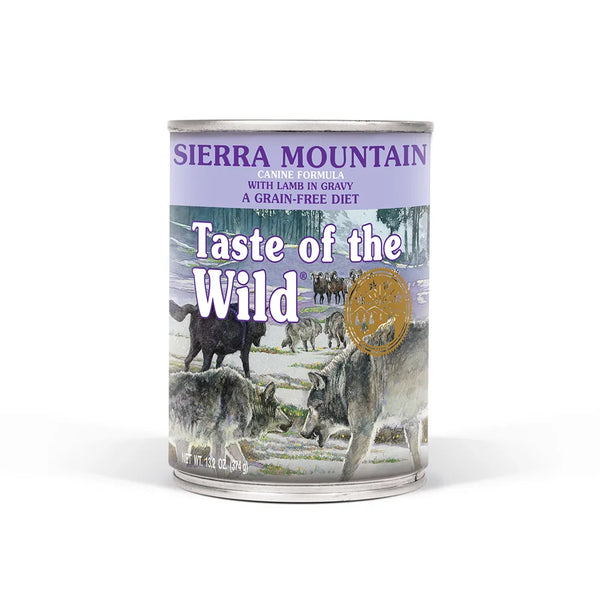 Taste Of The Wild Lata Perro Sierra Mountain 13.2 Oz