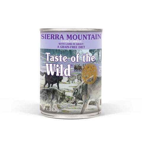Taste Of The Wild Lata Perro Sierra Mountain 13.2 Oz