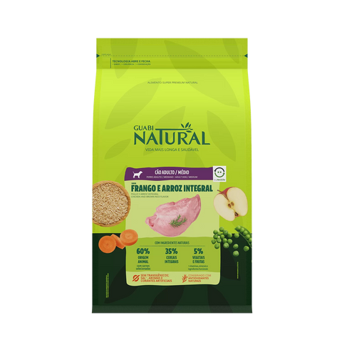 Guabi Natural Perro Adulto Raza Mediana 2.5 Kg