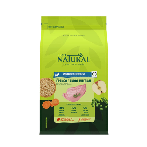 Guabi Natural Perro Adulto Raza Mini y Pequeña