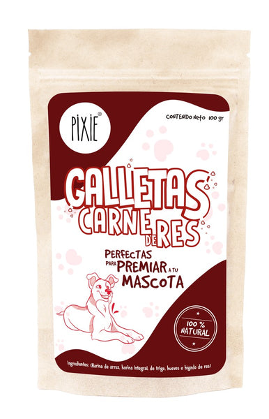 Pixie Galletas Sabor a Carne de Res