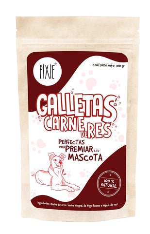 Pixie Galletas Sabor a Carne de Res