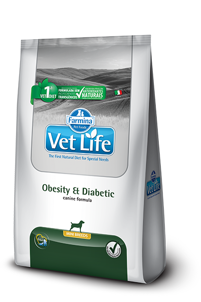 Vet Life Perro Obesity & Diabetic Mini 2Kg