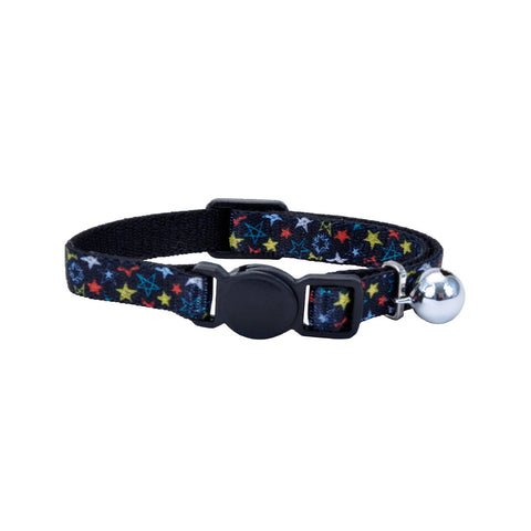 Lil Pals Gato Kitten Collar Estrella Negro