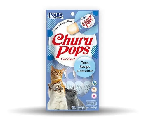 Churu Pops Snack Gato Sabor Atún Unidad