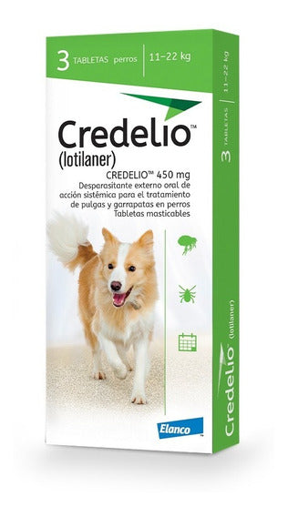 Credelio Perro 450 mg 11-22kg