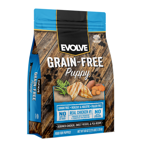 Evolve Grain Free Perro Cachorro Chicken