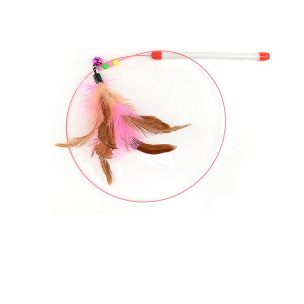 Vara de Alambre Con Plumas