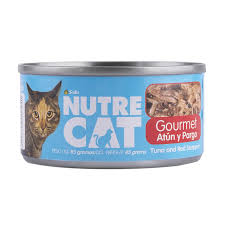 Nutre Cat Lata Atun y Pargo 85 Gr