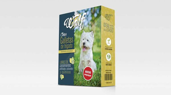 Chips Galleta de Hígado Wolf Caja