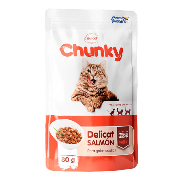 Chunky Delicat Trozos Salmon 80 Gr