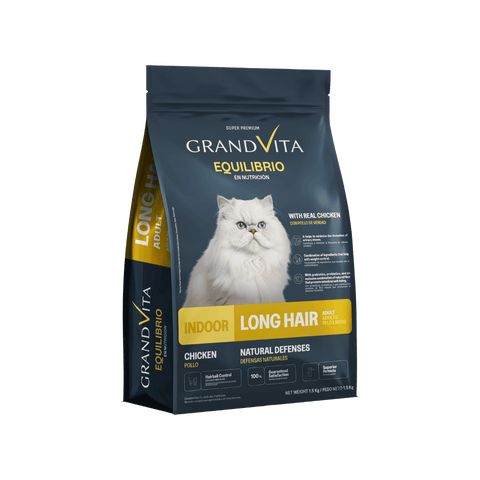 Grand Vita Equilibrio Gato Adulto Pelos Longos
