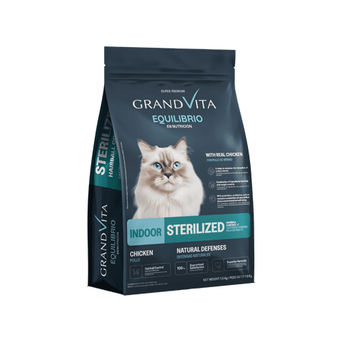 Grand Vita Equilibrio Gato Adulto Castrado +7 Años 1.5 Kg