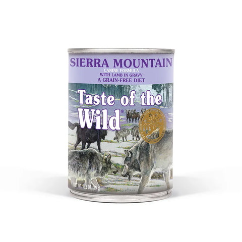 Taste Of The Wild Lata Perro Sierra Mountain 13.2 Oz