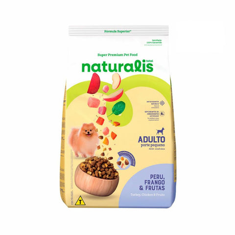 Naturalis Perro Adulto Razas Pequeñas Frango & Peru Frutas