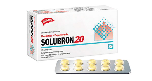 Solubron 20 Mg x 30 Comprimidos