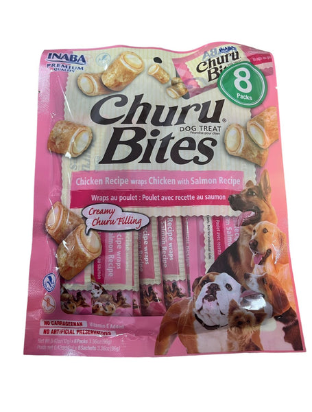 Churu Bites Perro Sabor Pollo y Salmón 1 unidad