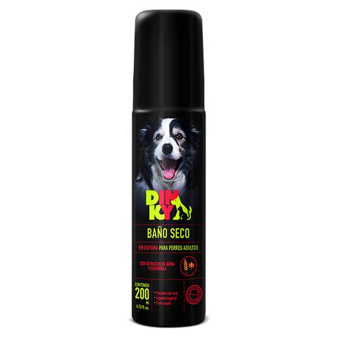 Baño Seco Dinky Perros Adultos