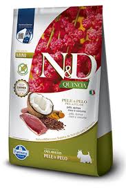 N&D Quinoa Perro Adulto Mini Skin Coat Pescado
