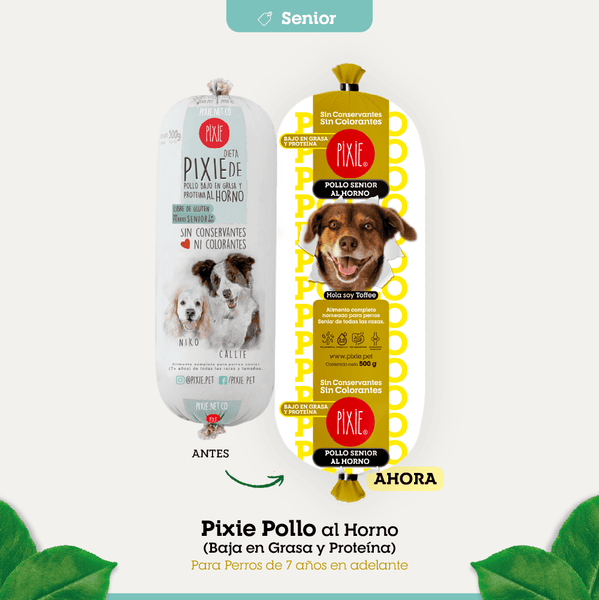 Dieta Pixie Pollo Baja en Grasa y Proteína 500 Gr