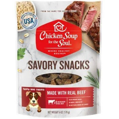 Chicken Soup Savory Snacks Beef Dog Treats 170