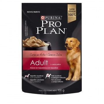 Pro Plan Pouch Carne Perro Adulto