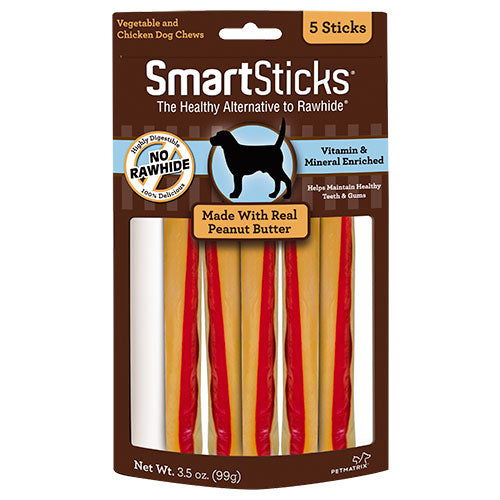 Smartsticks Mantequilla de Maní 5 Unidades
