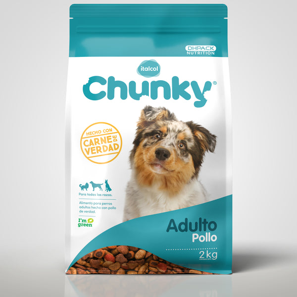 Chunky Perro Adulto Pollo