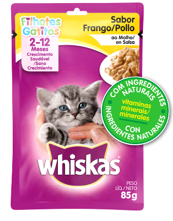 Whiskas Pouch Pollo Gatitos 85 Gr