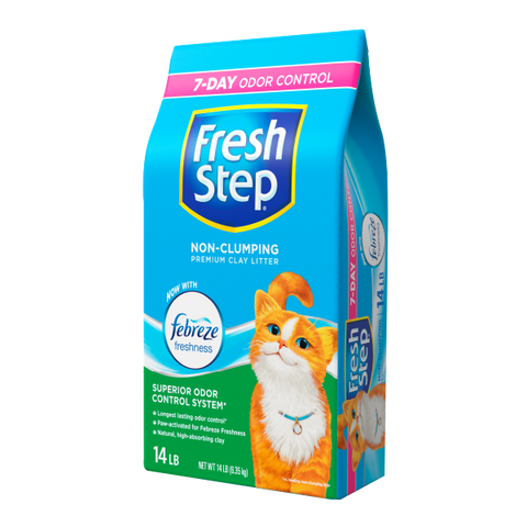 Arena Fresh Step No Aglomerante con Febreze 14 Lb