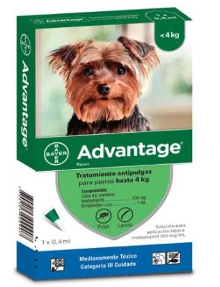 Advantage Perros hasta 4 Kg