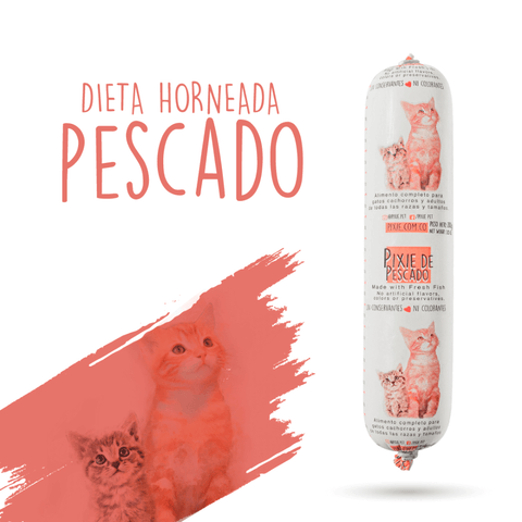 Dieta Pixie Pescado al Horno Gatos 200 Gr