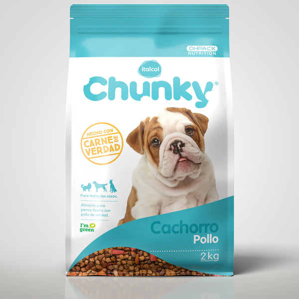 Chunky Perro Cahorro Pollo