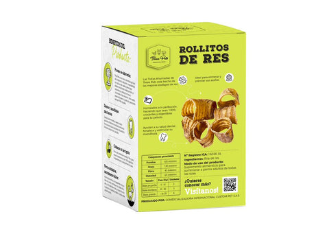 Bombonera Rollitos de Res 250 Gr