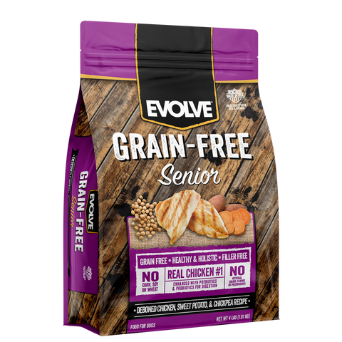 Evolve Grain Free Perro Adulto Mayor Chicken