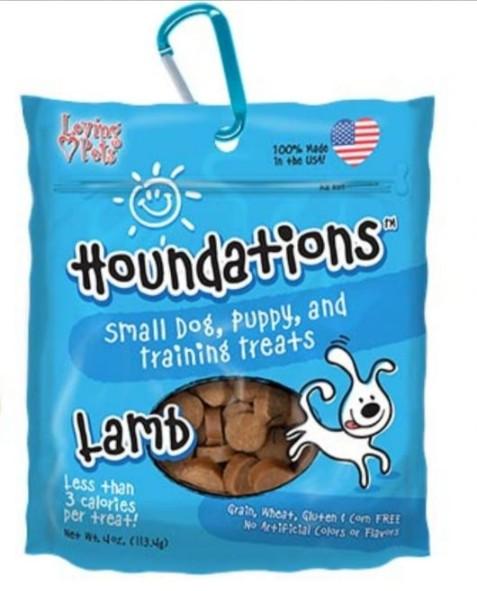 Houndations Dog Snack Lamb Cordero 4 Oz