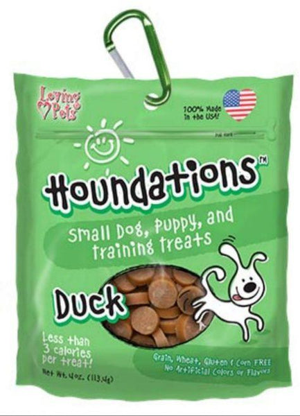 Houndations Dog Snack Duck Pato 4 Oz