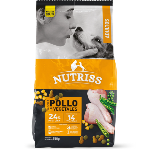 Nutriss Perro Adulto Pollo y Vegetales