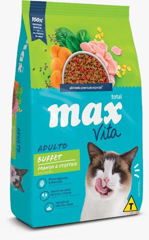 Max Vita Gato Adulto Buffet Frango Vegetales