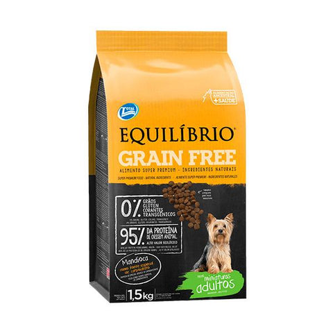 Equilibrio Perro Grain Free Adulto Razas Pequeñas 1.5 Kg