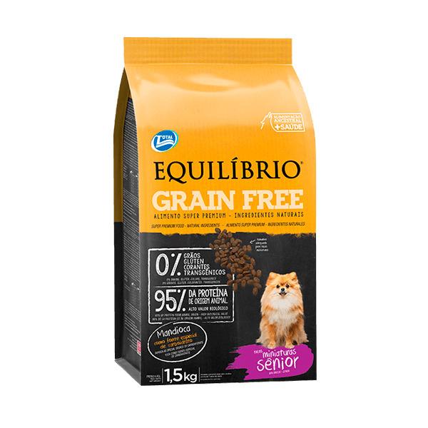 Equilibrio Perro Grain Free Mature Razas Pequeñas 1.5 Kg