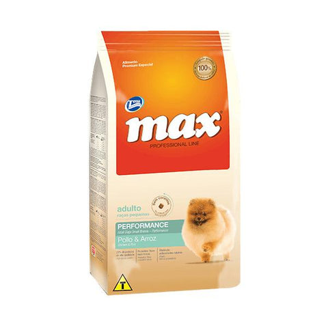 Max Professional Line Perro Razas Pequeñas Performace Pollo