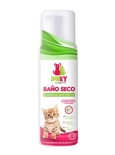 Baño Seco Dinky Gatos Cachorros