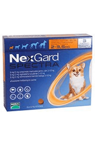 Nexgard Spectra Perros de 2 Kg a 3.5 Kg