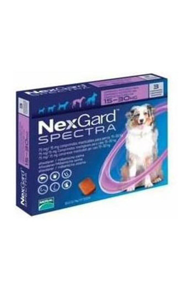 Nexgard Spectra Perros de 15 Kg a 30 Kg