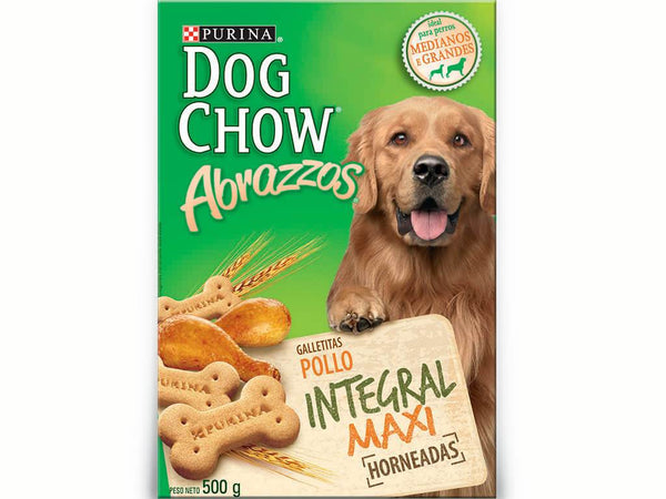 Dog Chow Abrazzos Maxi Integrales 500 Gr